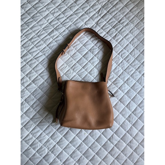 RADLEY LONDON Handbags - Y2K Radley London Shoulder Bag Tan Brown Leather Purse Designer Coquette Classic